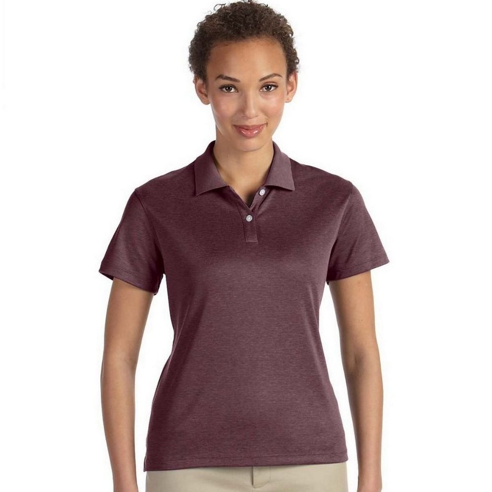 NEW! Ladies Lightweight Burgundy Golf Polo Shirt